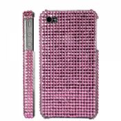 Розовый обычай износостойких блеск apple iphone 4 жестких пластиковых Поликарбонат Чехлы images