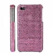 Pink Customize wear resistant sparkle apple iphone 4 hard plastic polycarbonate cases images