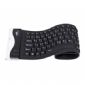 4 dBm RF rii android rollup menotek flexible bluetooth waterproof mini keyboard with touchpad small picture