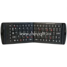 Dust Prevention Mini folding menotek flexible bluetooth keyboard images