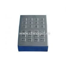 24 keys movable desktop brushed stainless steel keypad images