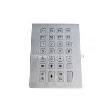 28 keys Plug and play metal numeric keypad with electronic control panel images