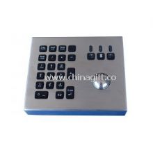 Backlit desktop mini USB keyboard Integrated For Industrial kiosk images