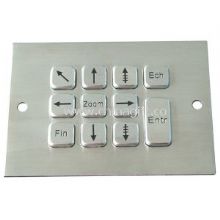 IP65 dynamische bewertet Vandal Proof Automaten Tastatur mit langem Hub mit 11 Tasten images