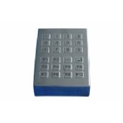 24 keys movable desktop brushed stainless steel keypad images