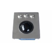 50 مم Trackball الصناعية الميكانيكية الفولاذ المقاوم للصدأ مع أزرار 3 images