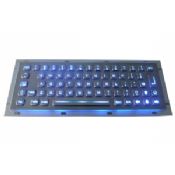 Illuminated USB Keyboard 64 keys compact format For kiosk images