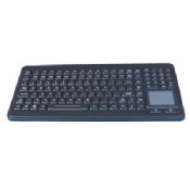 Illuminated USB keyboard with ruggedized touchpad images