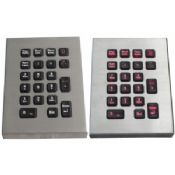 Teclados de escritorio de la pc industrial / teclado numérico con touchpad images