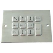 IP65 dynamische bewertet Vandal Proof Automaten Tastatur mit langem Hub mit 11 Tasten images