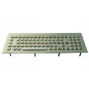 Waterproof keyboard with encryption PINPAD for ATM images