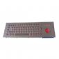Marine panel mounting illuminated USB keyboard with chameleon trackball small picture