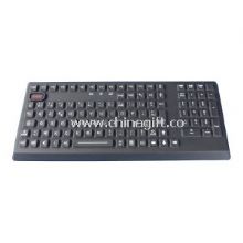 Backlight Silicone Industrial Keyboard Integrated Black Color, 106 Keys images