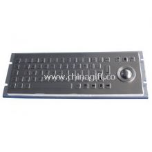 Krótki skok klawiatury z optyczny trackball / 68 klawiszy klawiatury images