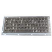 64 keys rear panel mounting illuminated USB keyboard with long stroke images