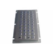 IP65 dynamic rated vandal proof Vending Machine Keypad/simple dot matrix keypad with 40-key images
