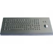 IP65 water resistant keyboard wall mount with trackball , numeric keypad images