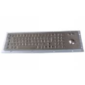 Long stroke industrial pc keyboard with trackball and numeric keypads images
