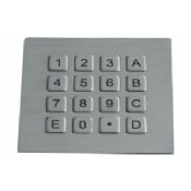 Vending Machine Keypad/simple dot matrix keypad with 16-key images