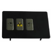 Automaten-Tastatur mit 3 Maustasten mit kurzen Strich/Funktion Bedienteile images