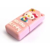 Hello Kitty 2GB USB Flash Drive con Hot Plug & juego images
