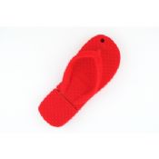 Chaussons mignons rouges Cartoon USB Flash Drive images