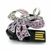 USB Version 2.0 Jewelry USB Flash Drive 4GB With Original Flash Memory images