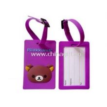 Purple Photo Silicone Luggage Tag images