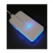 Mini slim mouse with light logo images