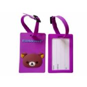 Purple Photo Silicone Luggage Tag images