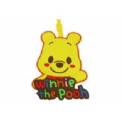 Winnie l&#39;ourson Silicone bagages Tag images