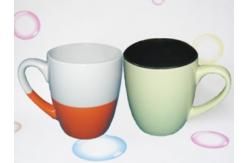 tasse en céramique de couleur double images