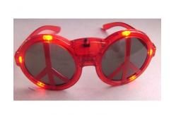 Muticolor óculos de sol com 6pcs diodo emissor de luz de piscamento images