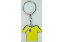 Camisa polo metal keychain images