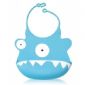 Frog Shaped Baby Silicone Bibs small picture