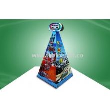 Unique Design Cardboard Display Stands Car Accessory Floor Display images