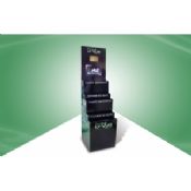 3 Tier Cardboard Display Stands With Screen For Electronic Products images