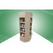 8 - face All - round - show POS Cardboard Display Stands For CD & Books images