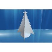 Modelo publicitario promocional exhibición de la cartulina con forma de árbol de Navidad images