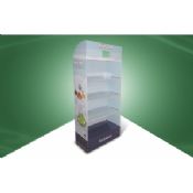 Custom Four-shelf Retail Cardboard Display Stands For Angry Birds Toys Fixed with sceen images