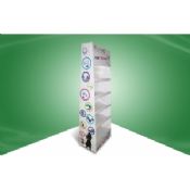 Five Shelf Cardboard Display Stands Cardboard Floor Display for Electronic Products images