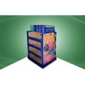 Four Shelf Double - face - show Cardboard Pallet Display for Lady Bag images