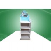 Four-shelf POP Cardboard Display Eco-friendly images