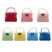 Lady Fashion Colorful Silicone Handbag images