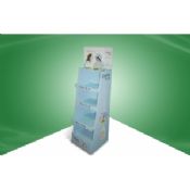 Point of Purchase Cardboard Display Floor Display Stand for Skincare Products images