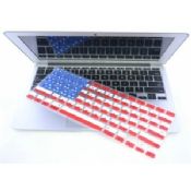 Silikon-Tastatur-Abdeckungen mit USA Flagge angepasst images