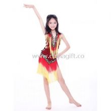 Latin Style Mixed Color Kids Belly Dance Costumes images