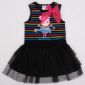 Nuevos niños peppa pig las chicas verano superior túnica de algodón desgaste vestidos de fiesta small picture