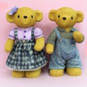 Lovely Bear Muster Poly Resin Keramik Spardose images