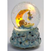 Water/Snow Globes hand painting with rotating music images
